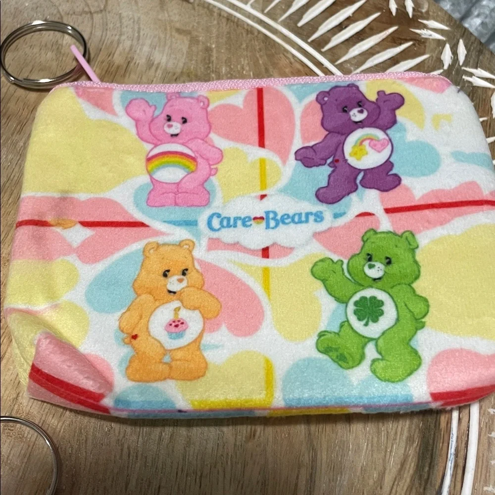 NWOT Care Bears Colorful Coin Purses Set of 4 - Picture 3 of 5